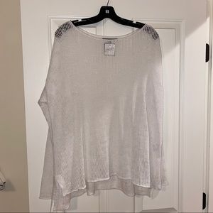 NWT - Elliott Lauren - White Knit Sweater